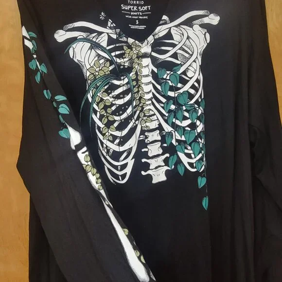 Torrid - Hoodie - Super Soft Ribcage - Black - Picture 7 of 8